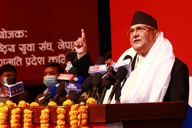 PM Oli defends his move to dissolve HoR